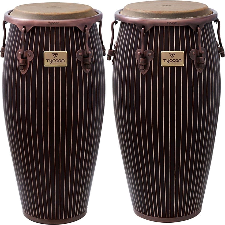 Tycoon 11''+11.75'' Master Hand Crafted Pinstripe Conga Seti (HANDCRF2ACT1S)