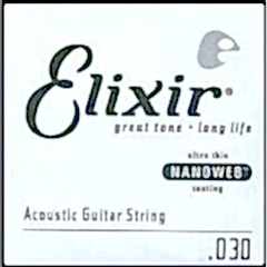 Elixir 030 Tek Bronz Akustik Gitar Teli (15130)