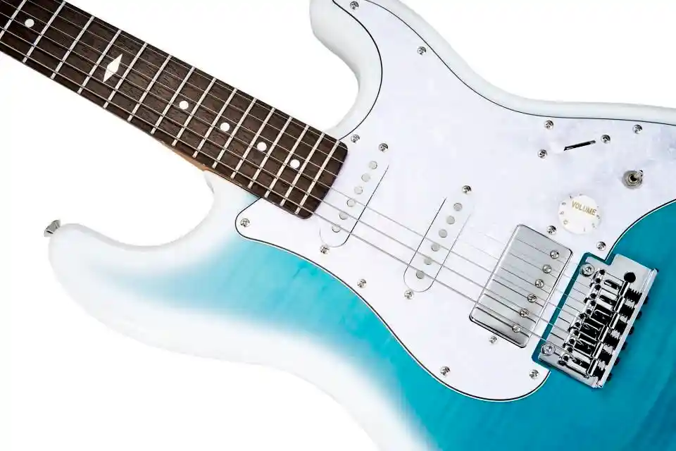 Mooer MSC41ProDBL Elektro Gitar (Dreamy Blue)