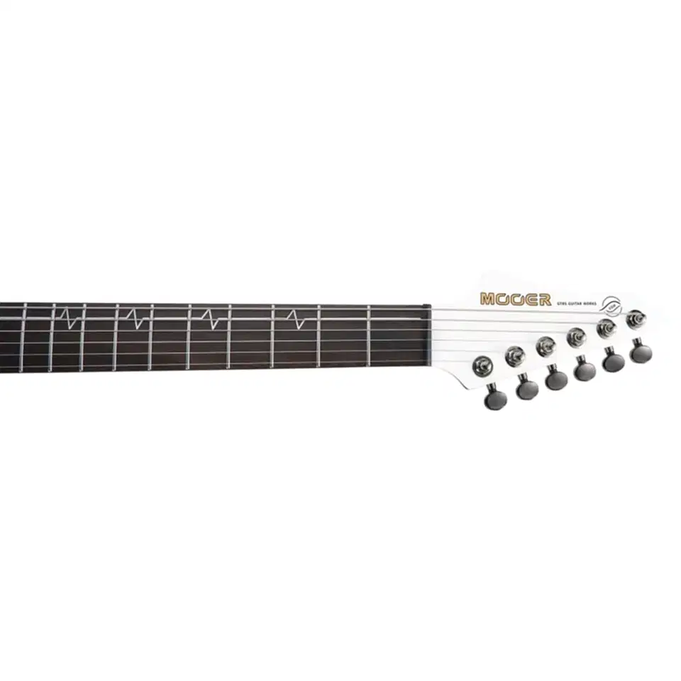 Mooer MMT100PWH Elektro Gitar (Pearl White)