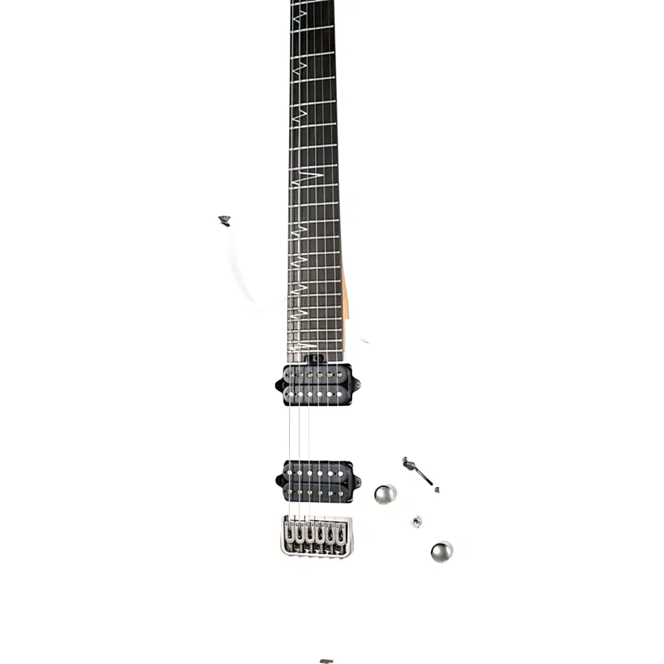 Mooer MMT100PWH Elektro Gitar (Pearl White)