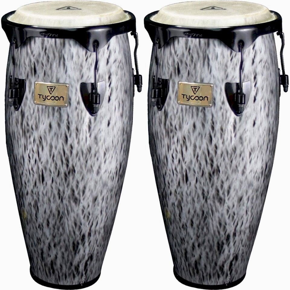 Tycoon 10''+11'' Supremo Kinetic Steel Conga Seti (SUPR2BSKSS)