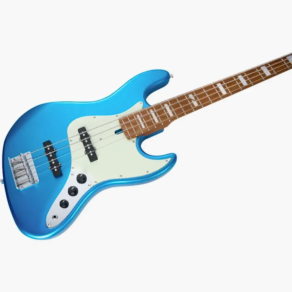 Mooer MBJ410MBL Bas Gitar (Metal Blue)