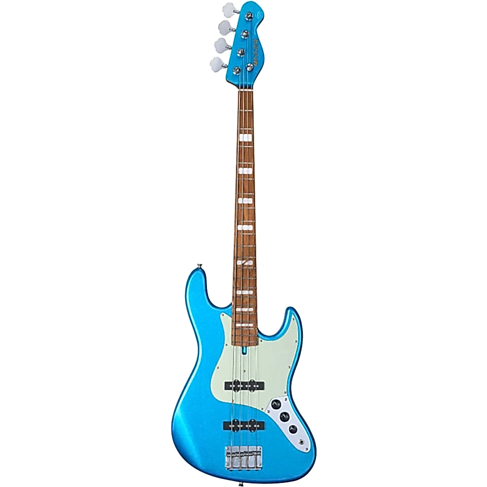 Mooer MBJ410MBL Bas Gitar (Metal Blue)