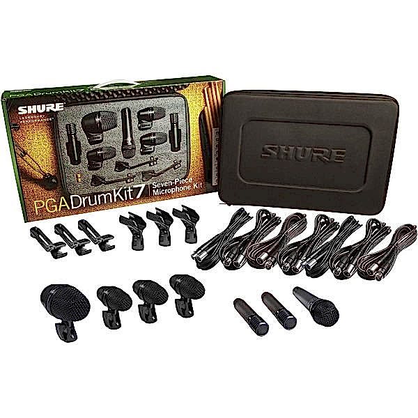 Shure PGA Drum Kit 7 Davul Mikrofon Seti
