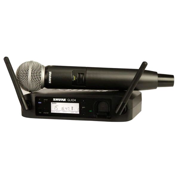 Shure GLXD24E/SM58 Dijital Kablosuz El Mikrofonu
