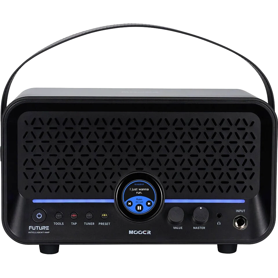 Mooer F15iLiPBK Şarjlı Akıllı Gitar Amfisi (Phantom Black)