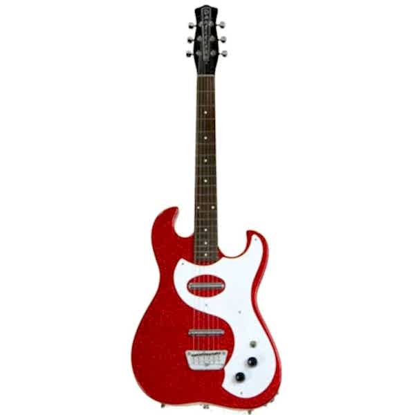 Danelectro 63 Dano Elektro Gitar (63DANOREDMF)