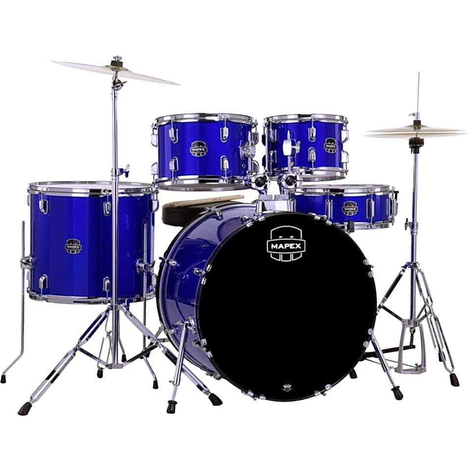 Mapex Comet Akustik Davul 22+10+12+16FT+14S CM5294FTCIB