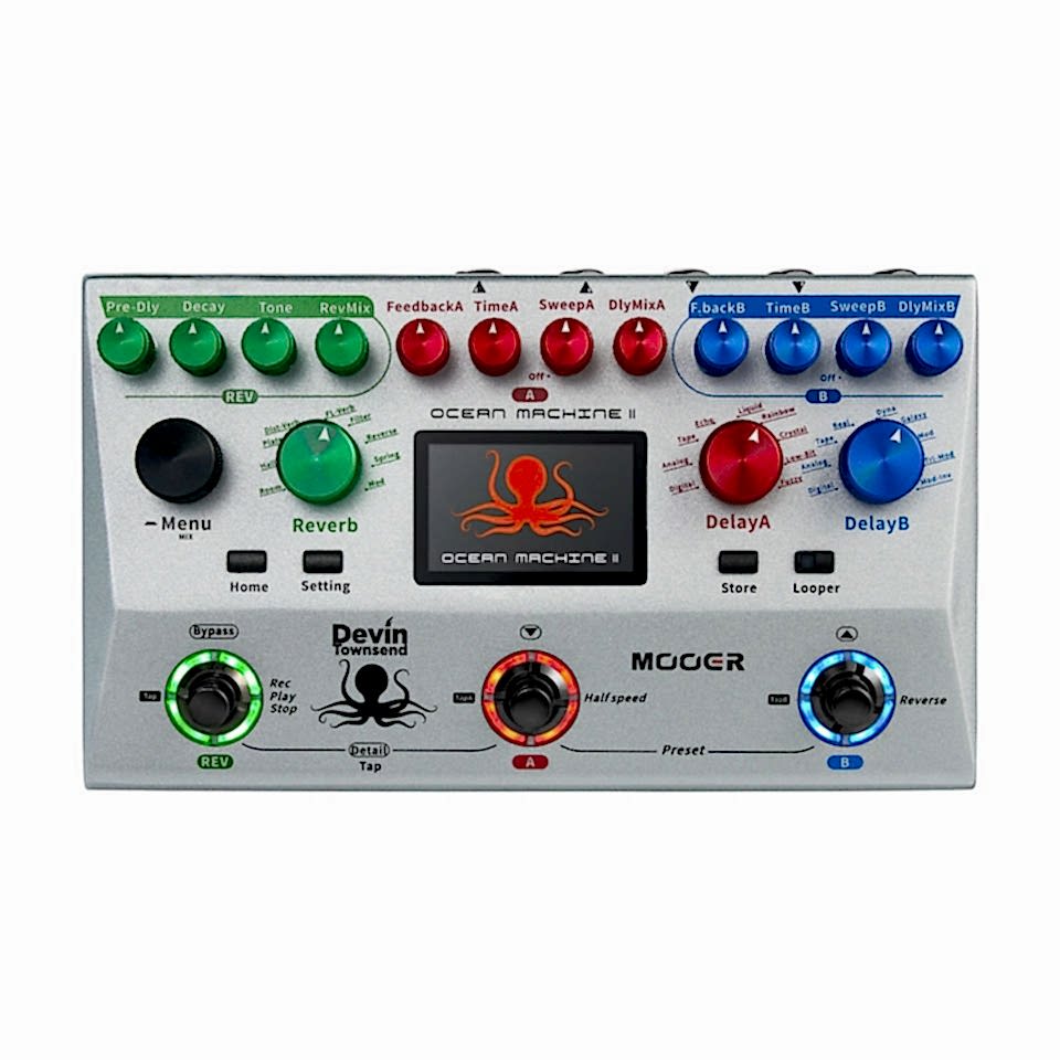 Mooer TDL4 Mooer Ocean Machine II Gitar Pedalı