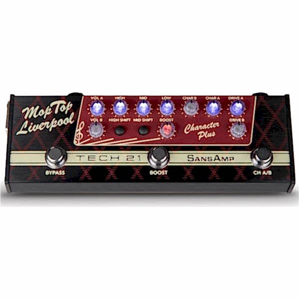 Tech 21 SansAmp Character Plus MopTop Liverpool Gitar Pedalı (CPSMTL)