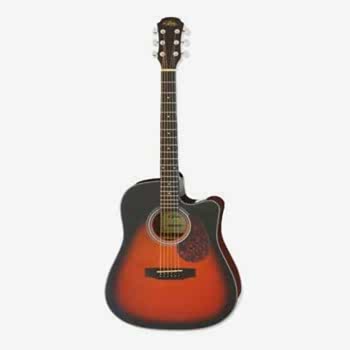 Aria ADW-01CE BS Cutaway Elektro Akustik Gitar