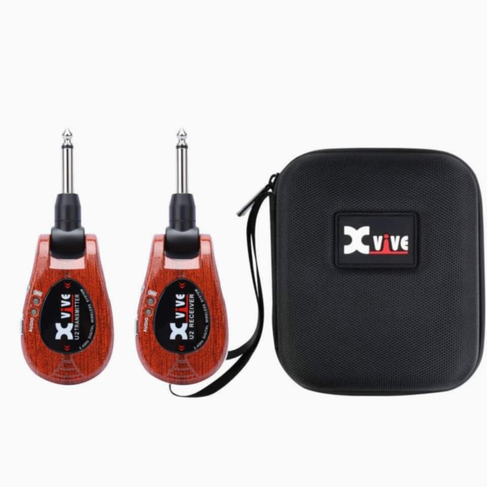 Xvive U-2 Wood Gitar Telsiz Sistemi (Çanta Hediyeli)