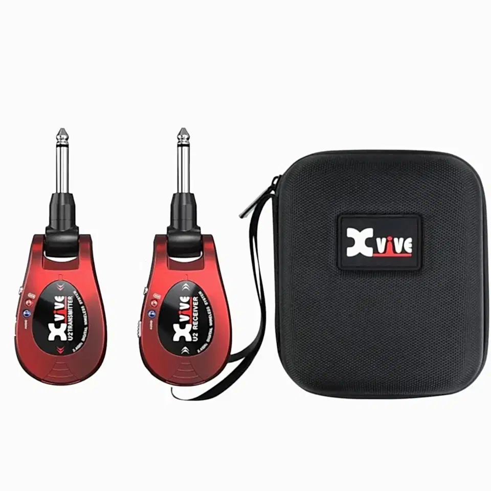 Xvive U2-RED Gitar Telsiz Sistemi (Çanta Hediyeli)