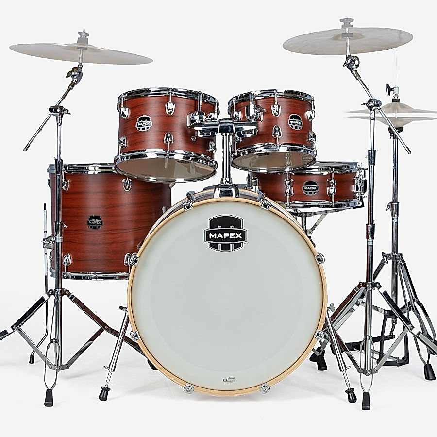 Mapex Venus Ltd. Akustik Davul 22+10+12+16FT+14S LTVE5295FTCRI