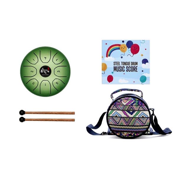 Himalaya Blessing 14cm Steel Tongue Drum BQ55JGR