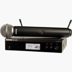Shure BLX24E/SM58 Telsiz Vokal Mikrofon Seti