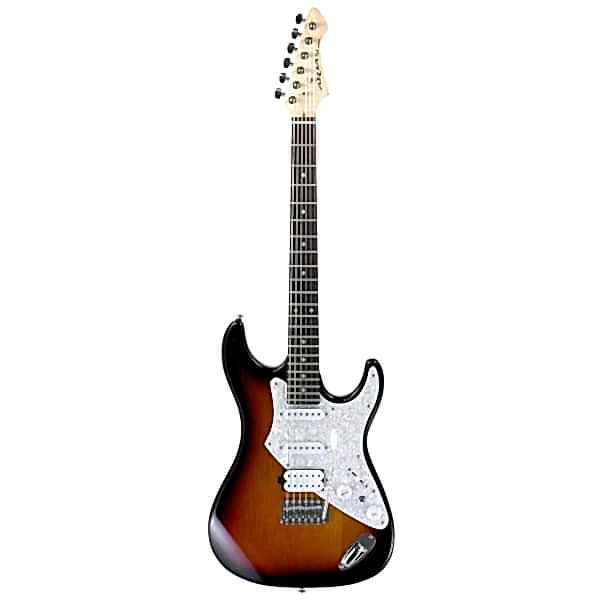 Aria 714STD3TS HSS Elektro Gitar