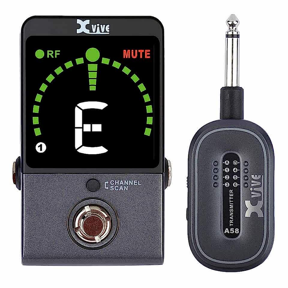 Xvive P58BK  5.8 GHz Gitar Telsizi ve Akort Cihazı