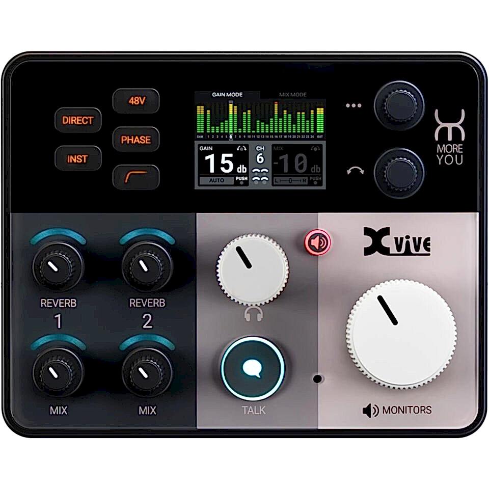 Xvive More You HUB 2 Kanal Ses Kartı + Kişisel Monitör