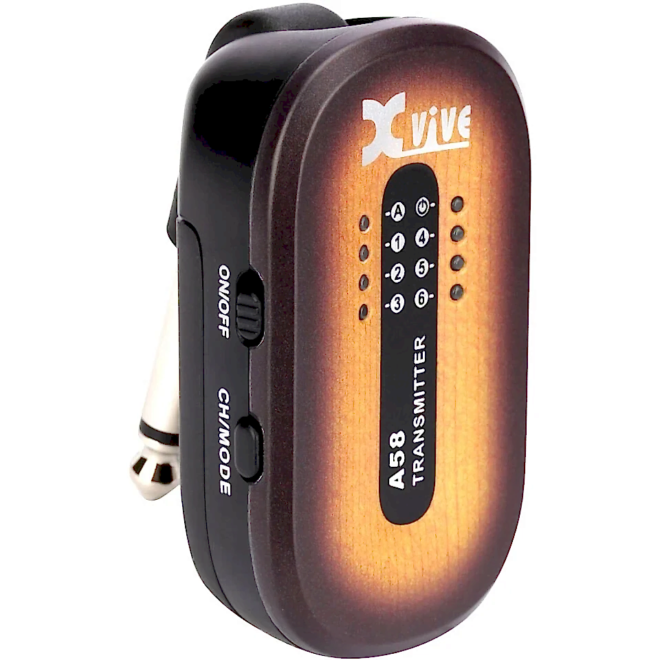 Xvive A58SB 5.8GHz Gitar Telsiz Sistemi Sunburst