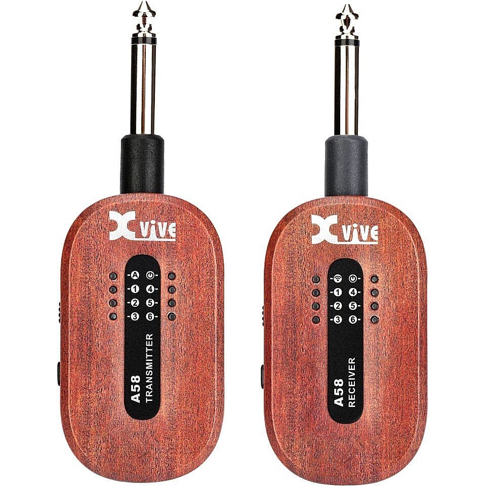 Xvive A58MH 5.8GHz Gitar Telsiz Sistemi Mahogany