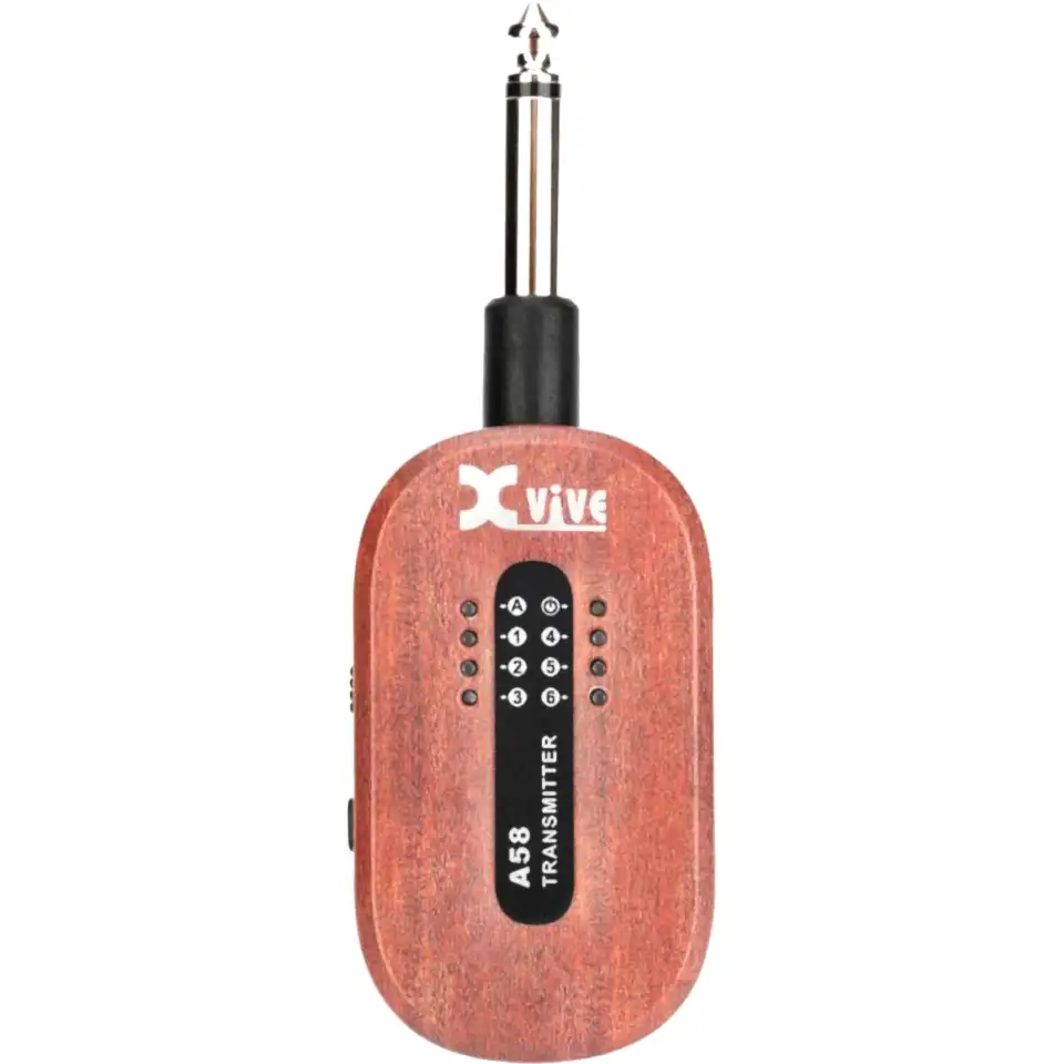 Xvive A58MH 5.8GHz Gitar Telsiz Sistemi Mahogany