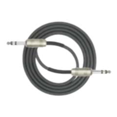 Kirlin AP-209PRBK 1/4'' TRS - (İki Ucu Aynı) 3 Metre Kablo