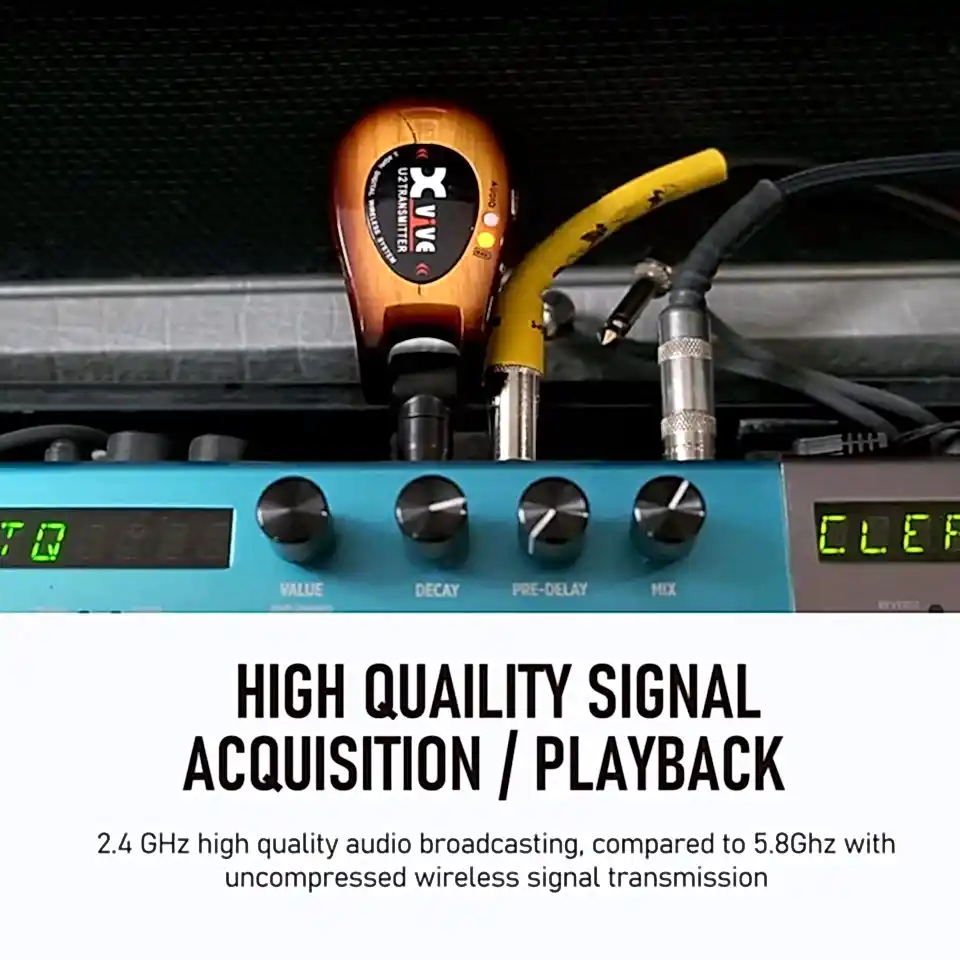 Xvive U2-SNB Gitar Telsiz Sistemi  (Çanta Hediyeli)