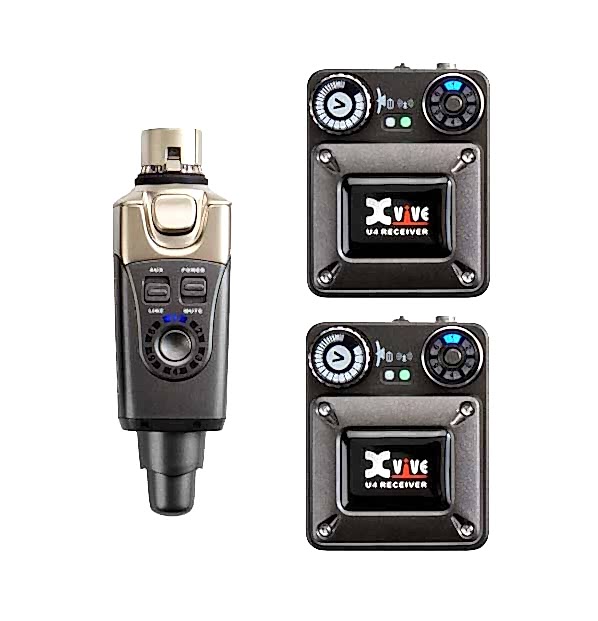 Xvive U4R2 Telsiz in-ear Monitör Sistemi (2 Alıcılı)