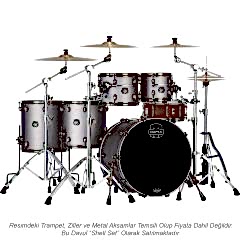 Mapex Saturn EVO Maple Akustik Davul 22+10+12+14F+16F (SE628XMBPG)