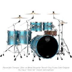 Mapex Saturn EVO Birch Akustik Davul 22+10+12+14F+16F (SE628XBPT)