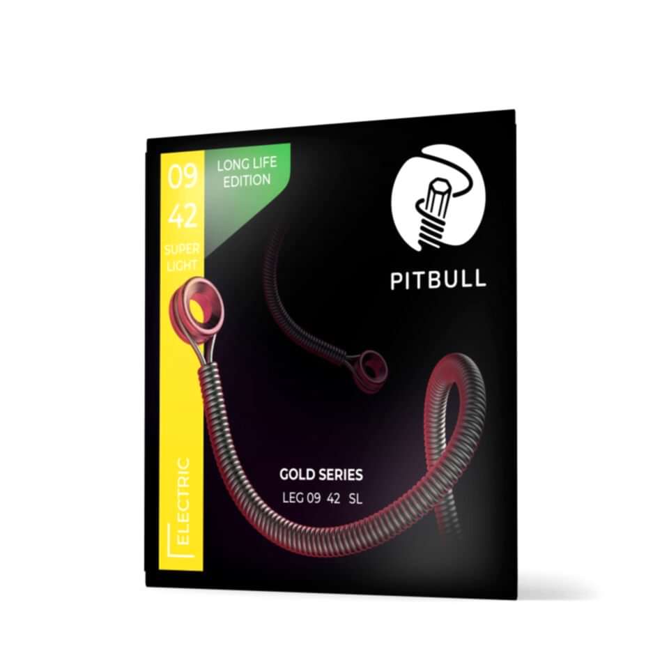 Pitbull 09-42 Long Life Coated Elektro Gitar Teli (LEGSL)