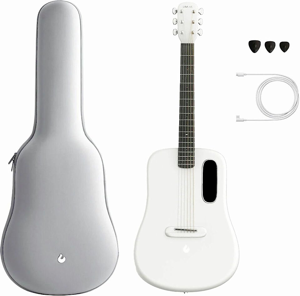 Lava Me 3 Solak Elektro Akustik Gitar LVM3LWH