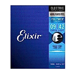 Elixir 09-42 Polyweb Super Light Elektro Gitar Teli 12000