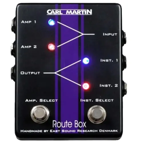 Carl Martin Route Box ABY Gitar Pedalı