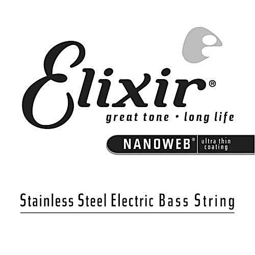 Elixir 125 Tek Bas Gitar Si Teli (13426)