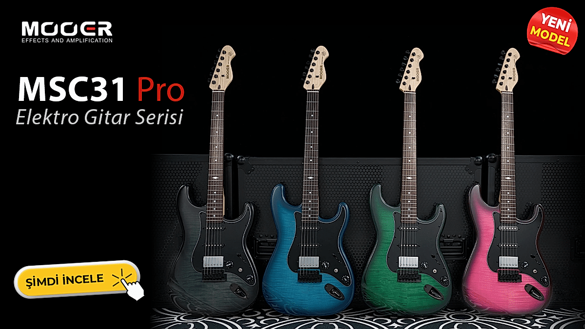 MOOER ELEKTRO GİTAR MSC31PRO
